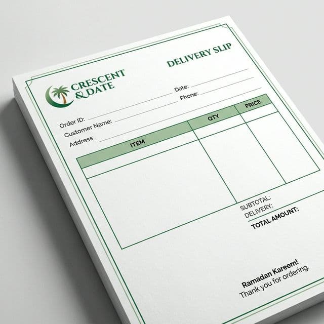 ডেলিভারি স্লিপ
